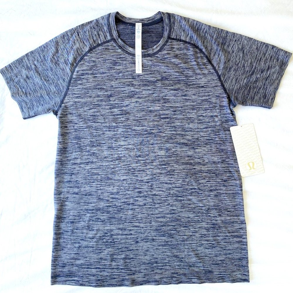 Lululemon Metal Vent Tech Wool SS v-neck Medium NEW WITH TAG